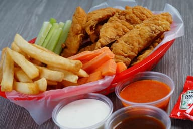 Tiras de pollo