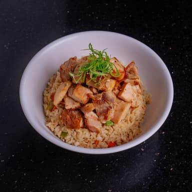 Arroz Frito con Pollo