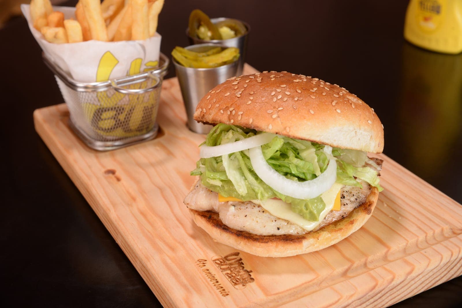 Hamburguesa de Pollo
