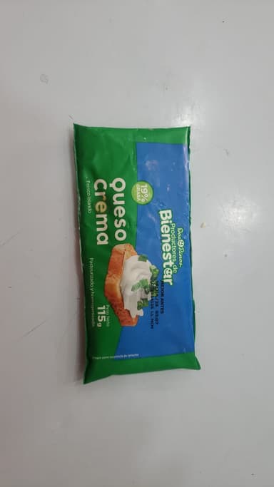 Queso Crema Personal Bienestar