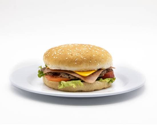 Hamburguesa Jamón y Queso