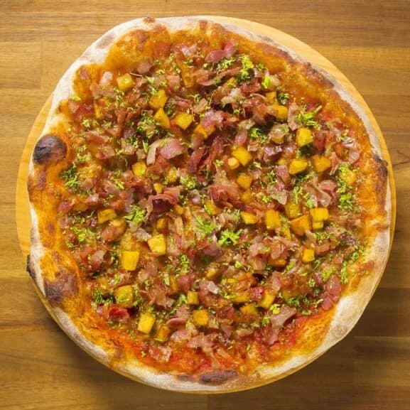 Pizza Maturo E Pancetta.