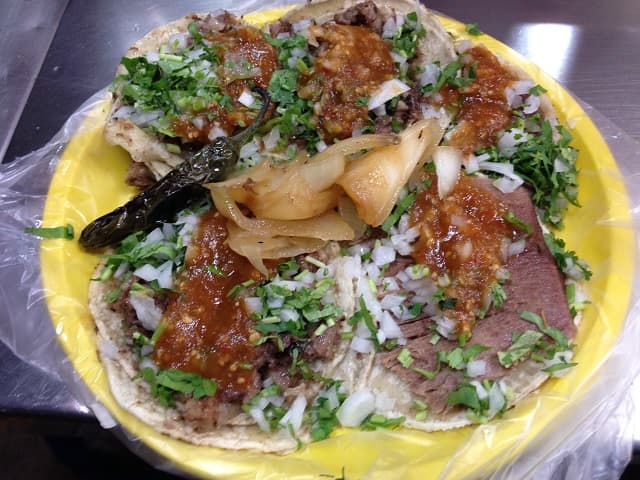 Taco de cabeza