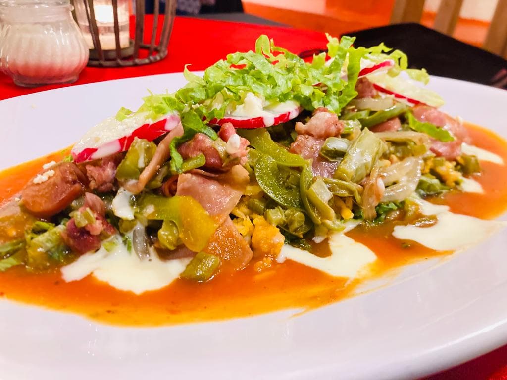 Huarache Vegetariano