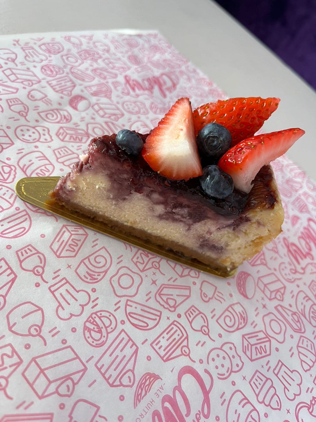Cheesecake Lotus Frutos Rojos