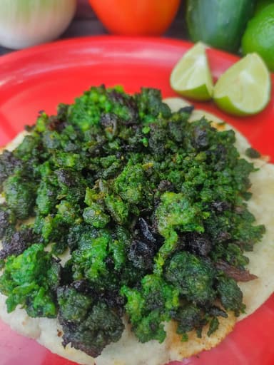 Taco de Chorizo Verde