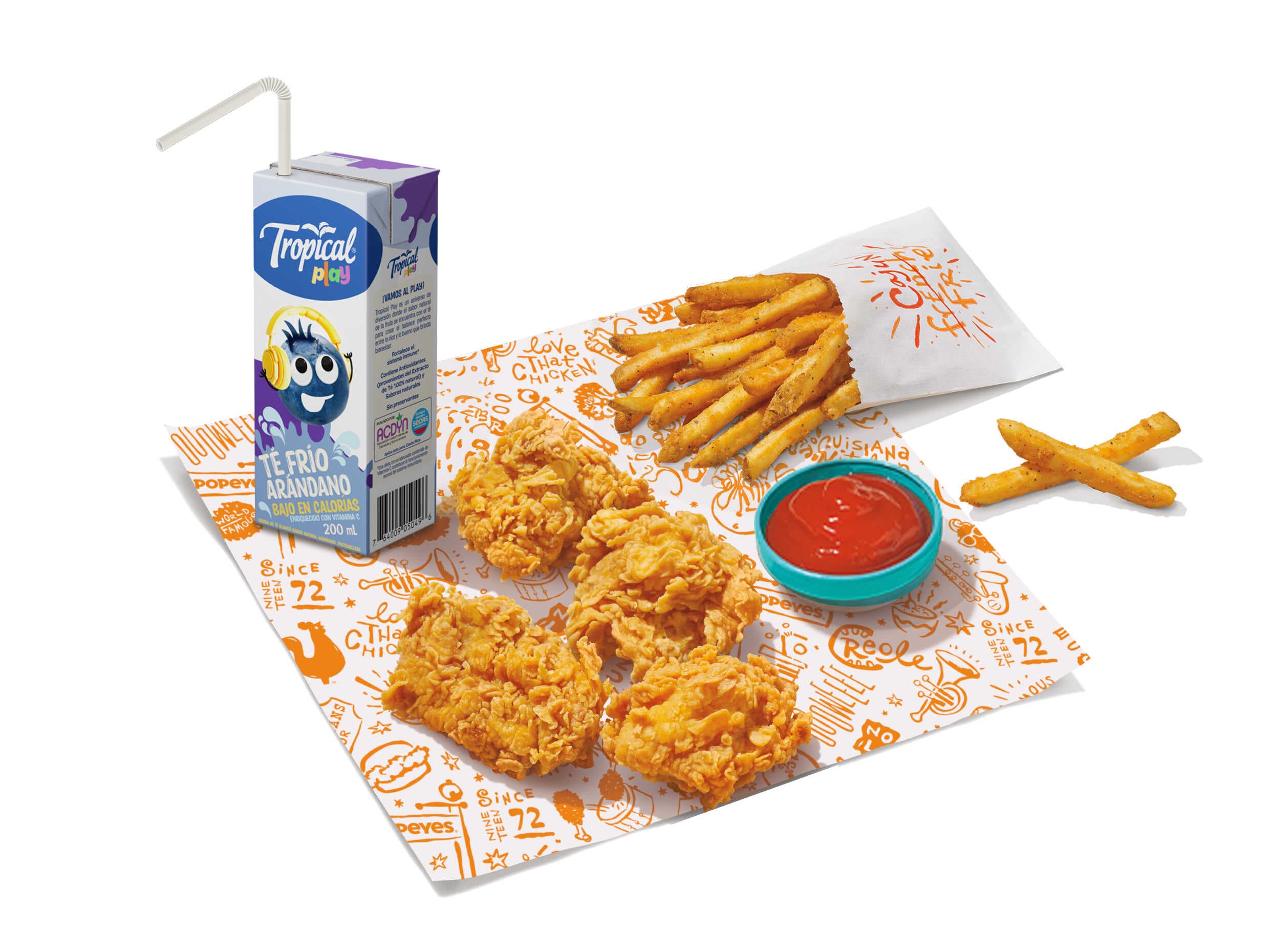 Combo Niños 4 Boneless Clásico