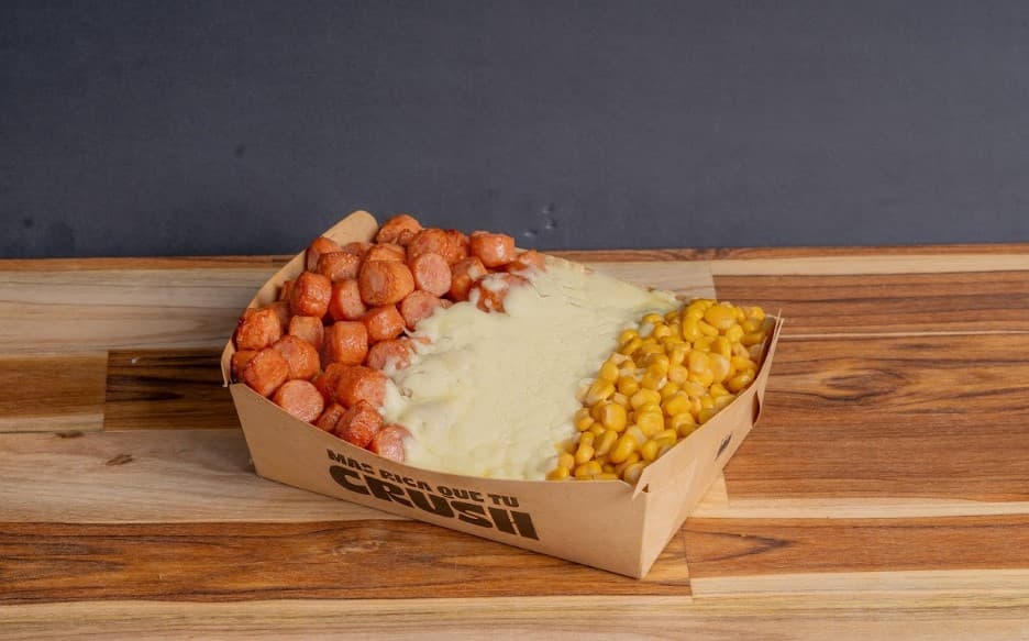 Salchipapa RANCHERA para 2 Personas