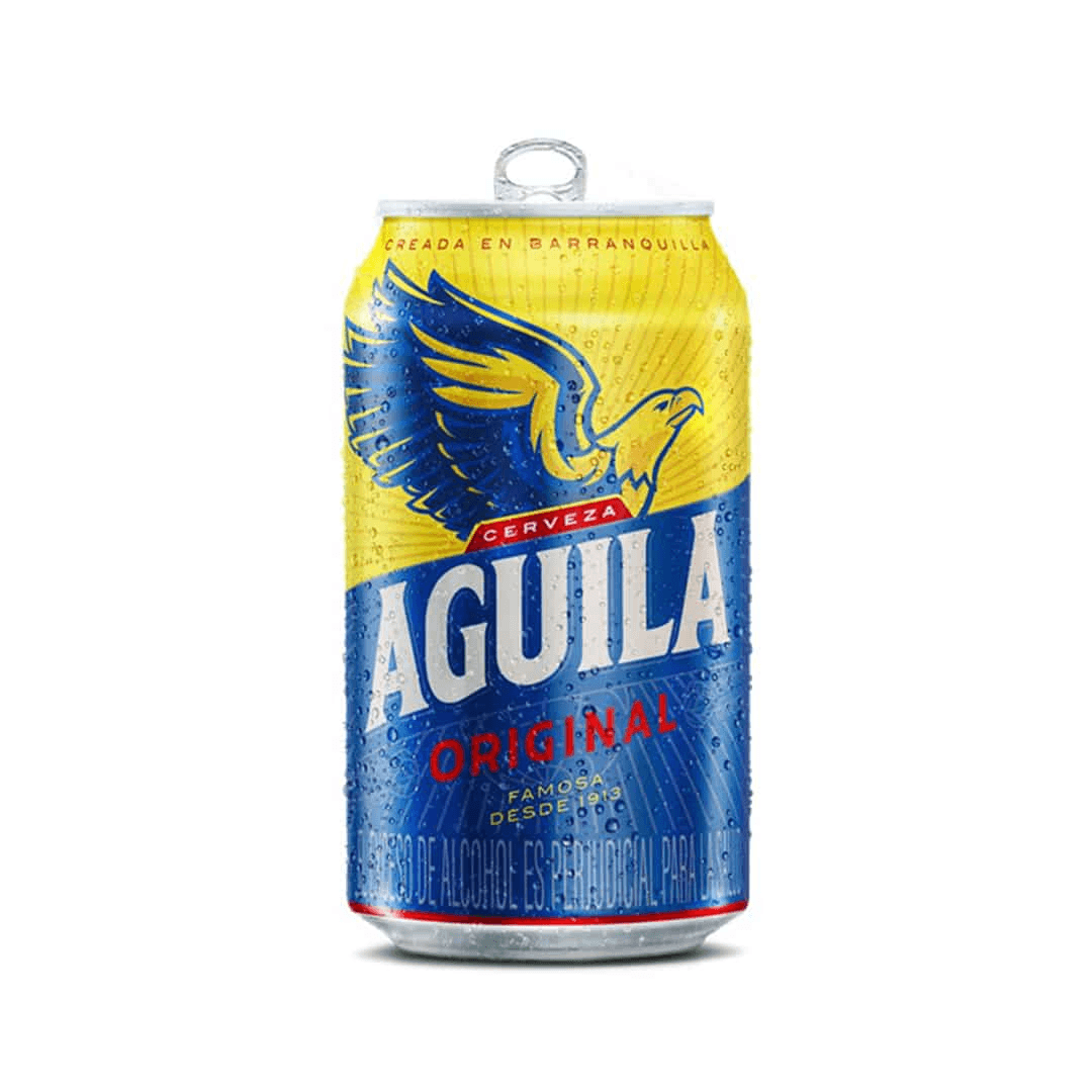 Cerveza Aguila Lata