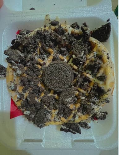 Waffle Lechera OREO