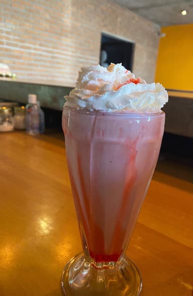 Malteada de Fresa