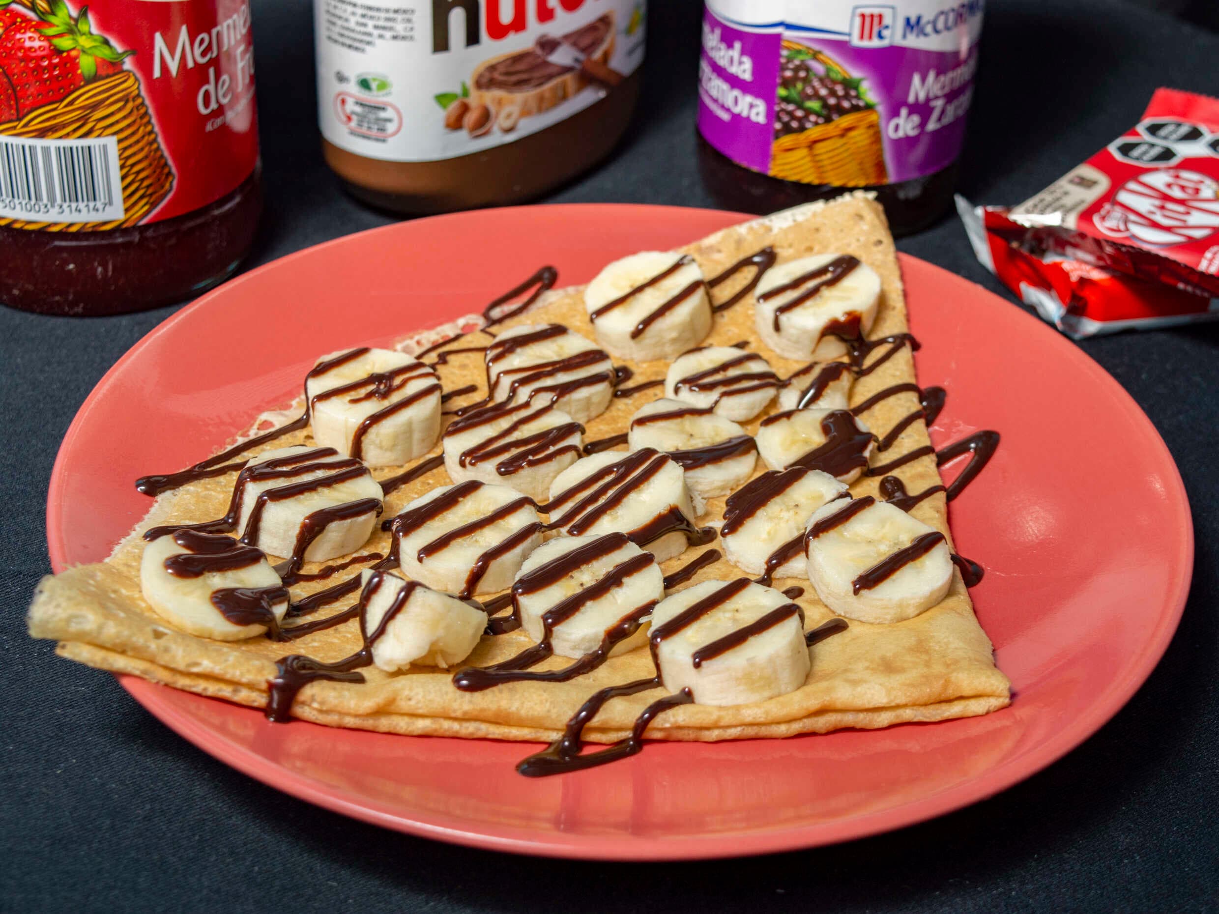 Crepa de Hershey's con Plátano