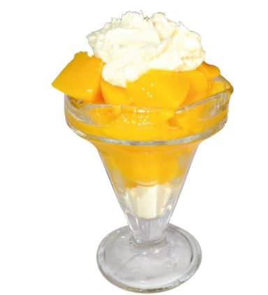 Duraznos con crema