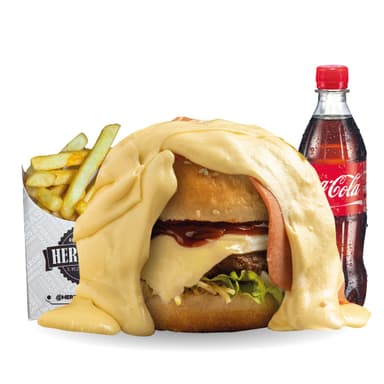 Combo Hamburguesa la Teniente