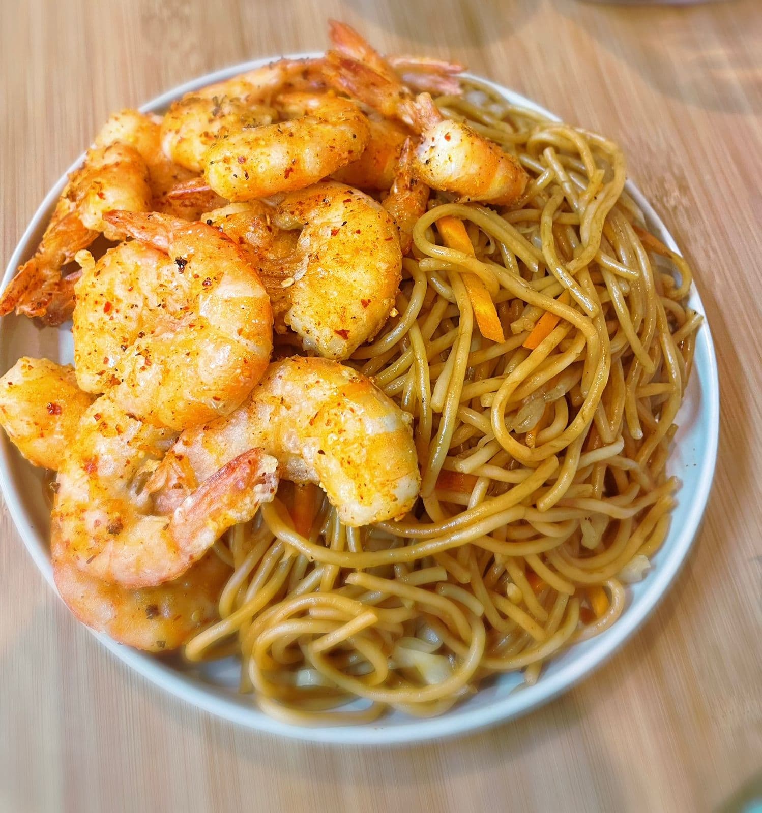 Camaron + Arroz o Pasta