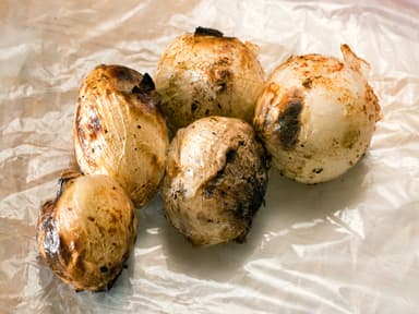 Cebolla asada