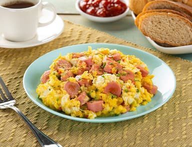Huevos con Salchicha