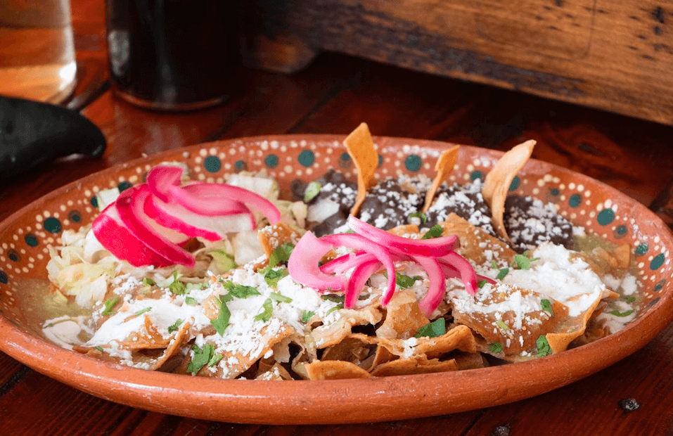 Chilaquiles verdes solitos