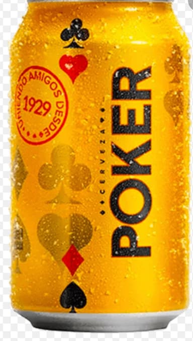 Cerveza Poker Lata