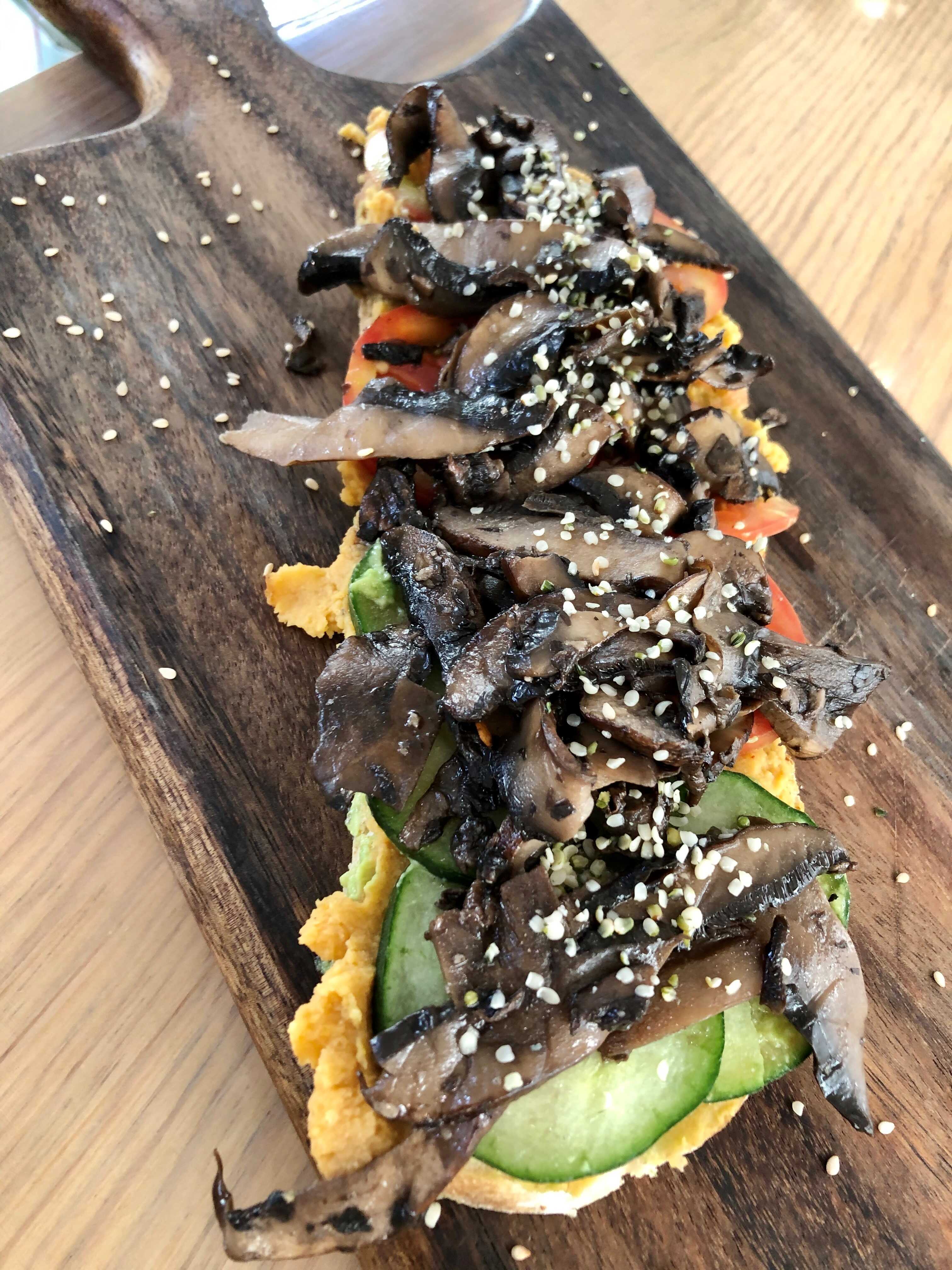 Hummus Toast