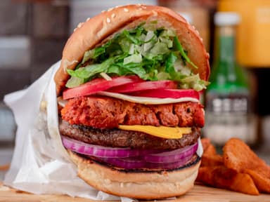 Choriburguer Con Papas De Gajo