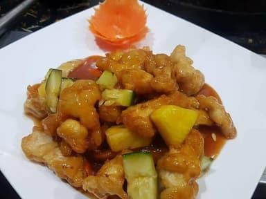 Pollo en Salsa Agridulce