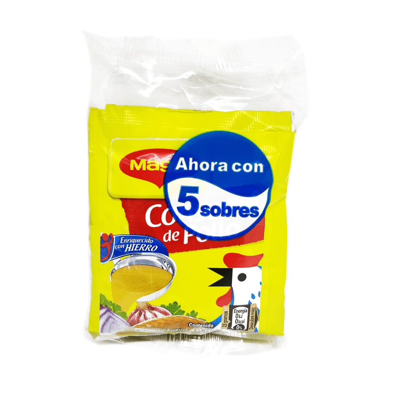 Consomé En Polvo Maggi Pollo Bolsa 5 Uds