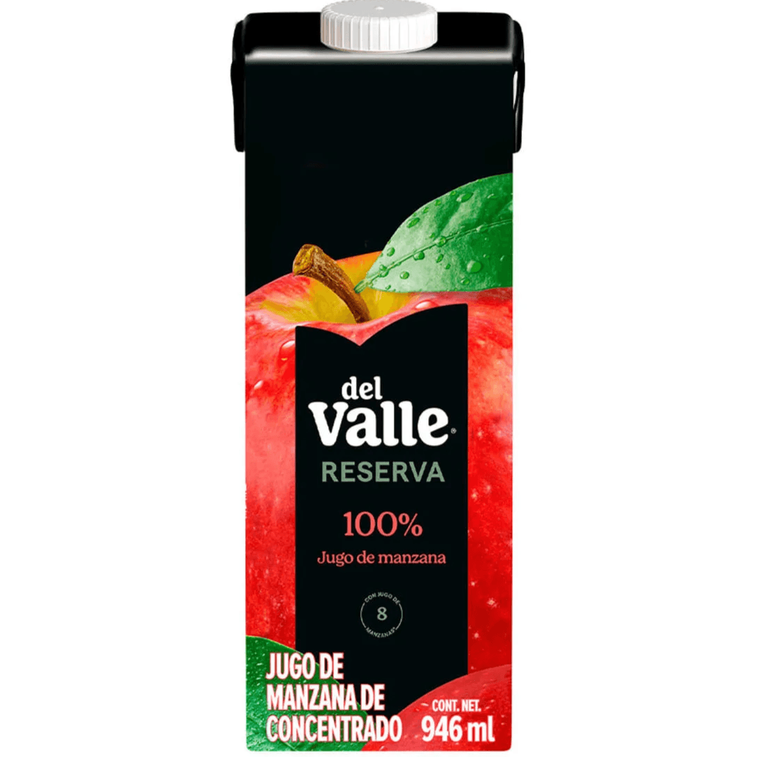 Del Valle Néctar Clarificado Manzana 946 ml