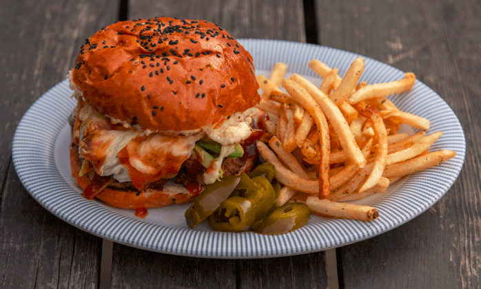 Hamburguesa Hawaiana