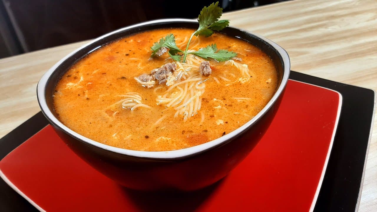 Sopa a la Minuta de Carne
