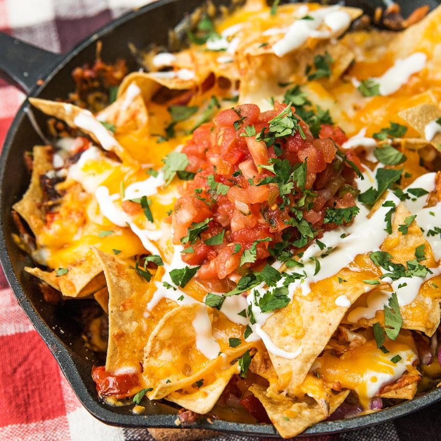 Combo- Parejas 2 Nachos Mixtos + 2 Té Frios-Papas