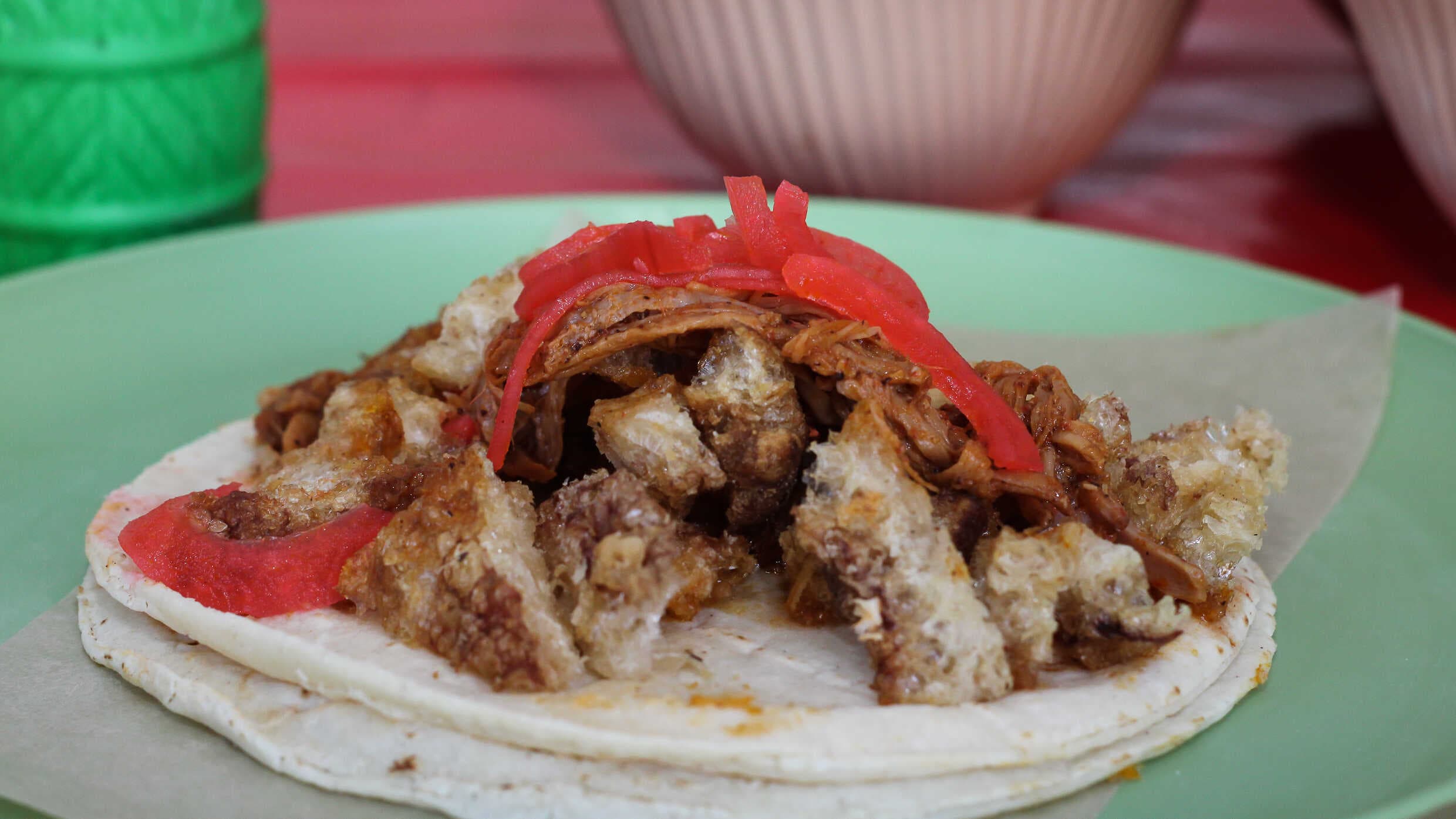Taco de Chicharrón