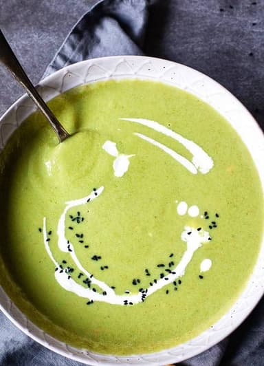 Broccoli Dhaniya Soup