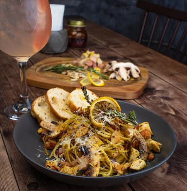 Pasta Pepe al Limone