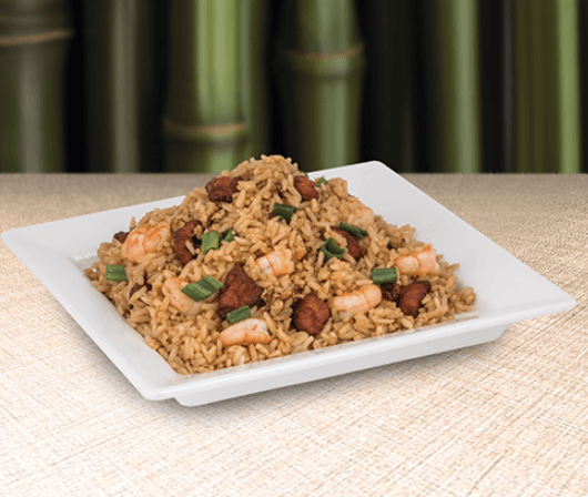 Arroz Frito con Camarón