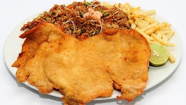Arroz Chino con Chuleta Personal