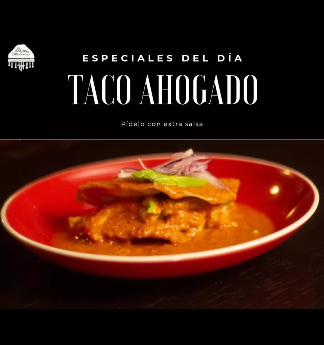 Taco Ahogado de Camarón