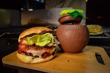 Hamburguesa Hawaiana