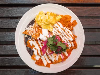 Chilaquiles al Chipotle
