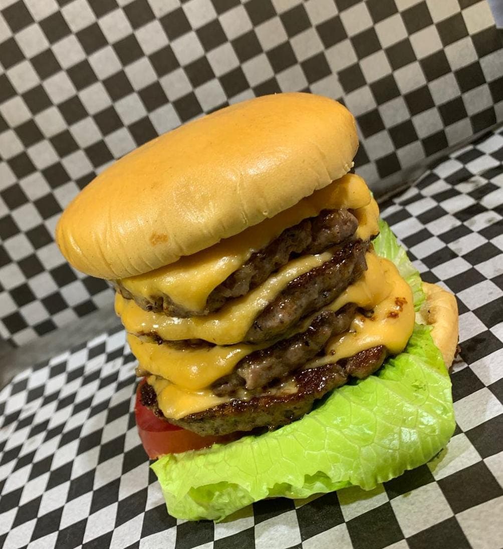 Hamburguesa Cuadruple