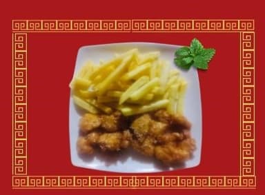 Pollo a la Naranja con Papas
