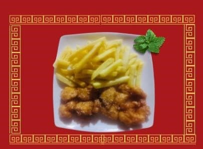 Pollo a la Naranja con Papas