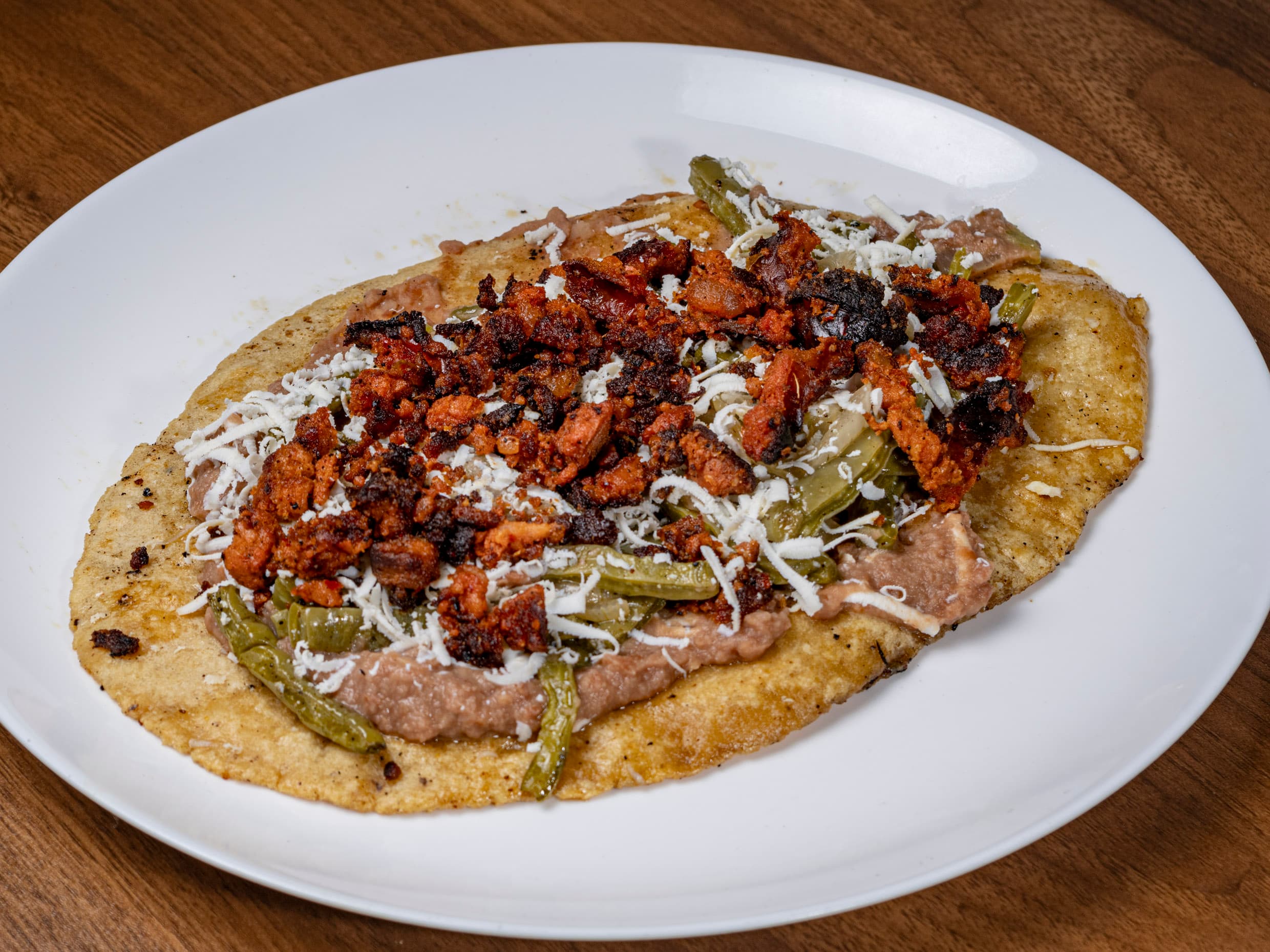 Huarache de Longaniza