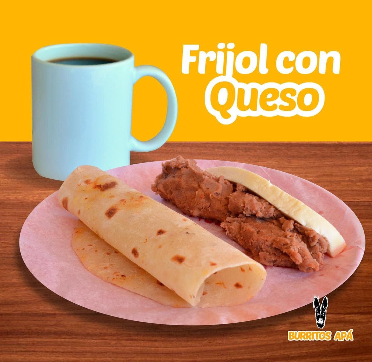 Burrito de Frijol con Queso