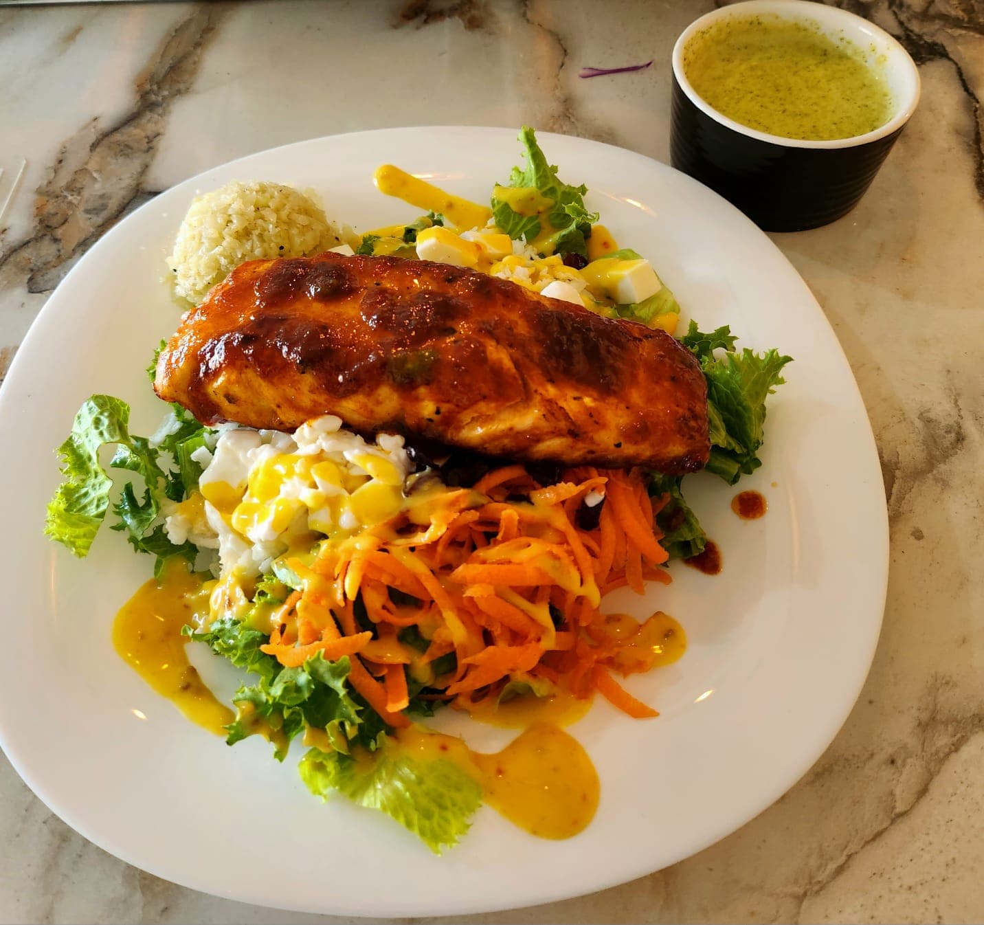 Salmon Honey Lemon