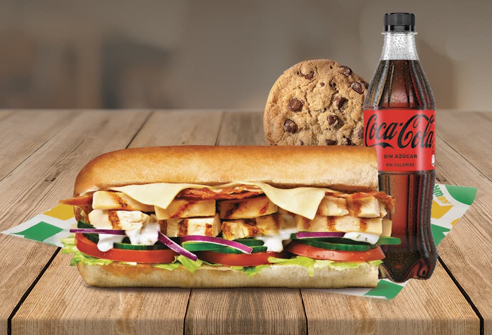 Combo Sub Chicken Bacon Ranch 15 cm