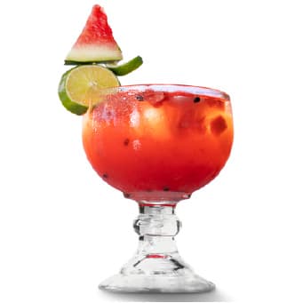 Agua Sandia con Limón con Hierbabuena Grande
