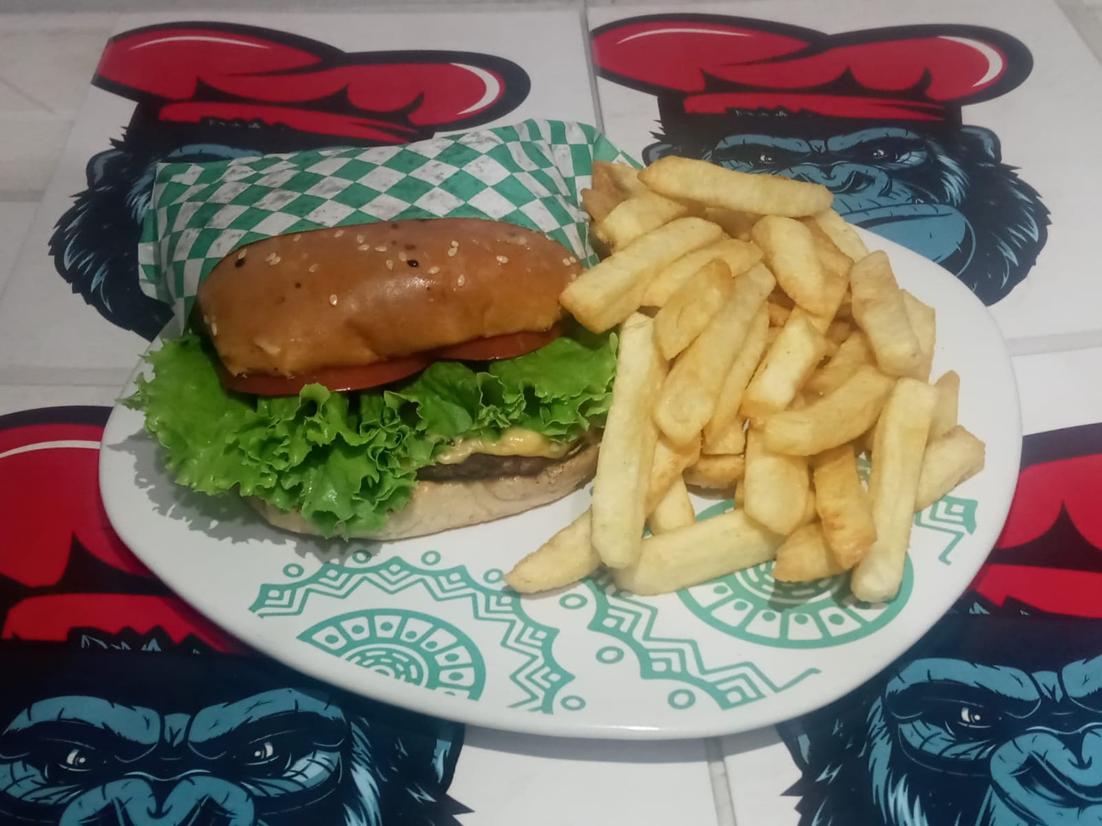 Combo Hamburguesa de Pollo