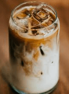 Cafe latte helado