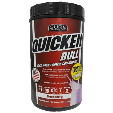 Quicken Proteina Bull Mora X 500Gr